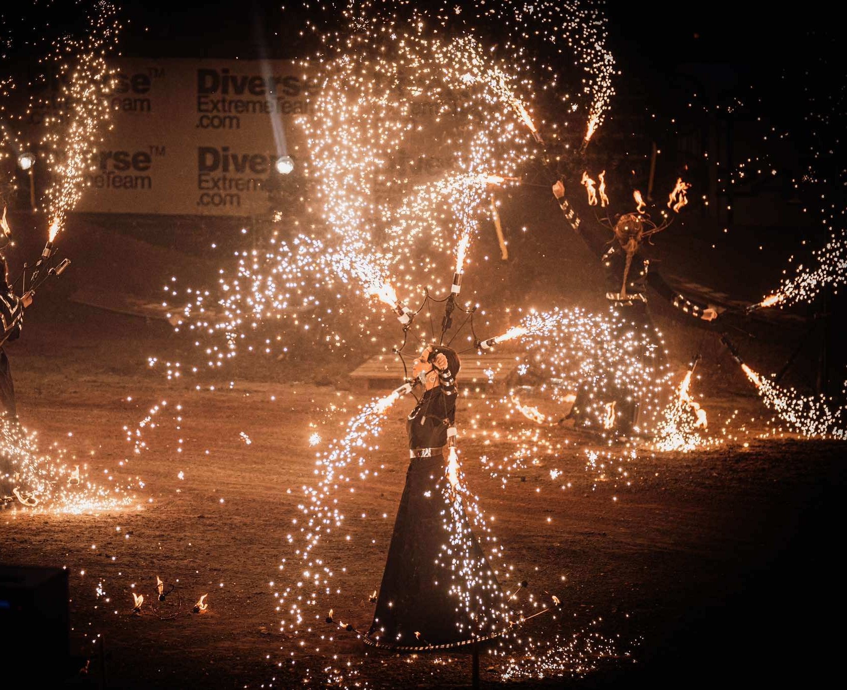 Firesoul szikrashow